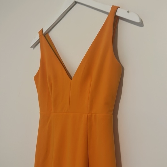 LULUS Melora Orange Sleeveless Maxi Dress, XS - Picture 5 of 11